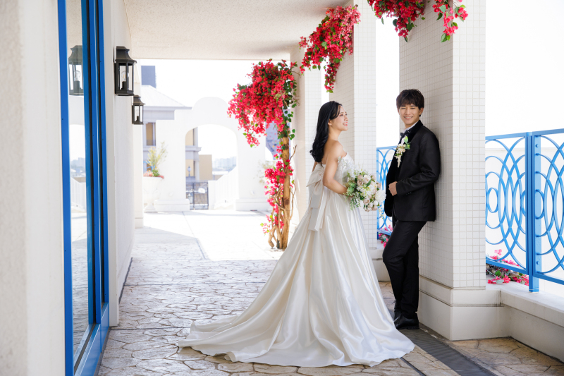 【チャペルロケーション撮影】海沿いの本格的なチャペル撮影♪洋装1点貸切フォトプラン!お二人だけの特別な空間を☆