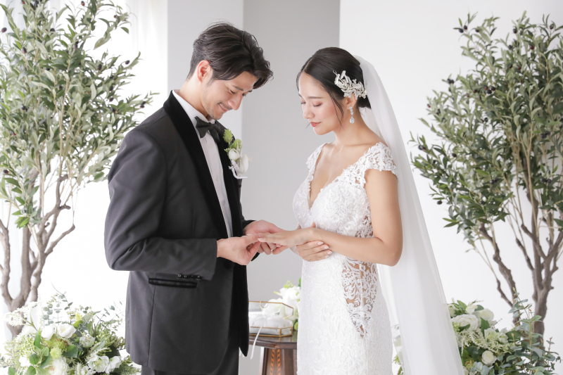 【挙式前撮りプラン】洋装ドレス撮影☆アルバム付♪大切なご家族を呼べるアットホームな挙式が可能☆