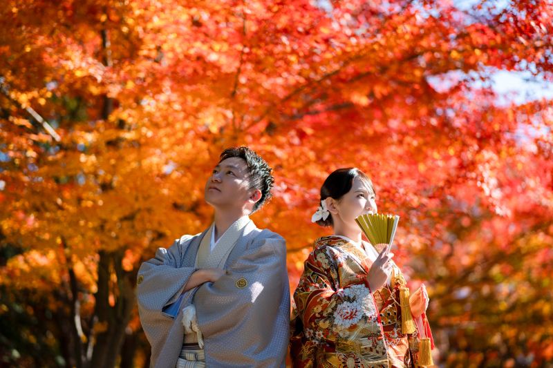 【ロケーション撮影】旧藤田邸ロケーション☆竹林や日本庭園での撮影が叶う!紅葉撮影も◎和装1着プラン130,000円【限定価格】