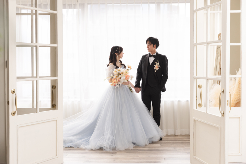 【スタジオ撮影】洋装1着♪カラードレスもOK！スタジオを貸切で撮影☆定価140,000円&rarr;75,000円【限定価格】