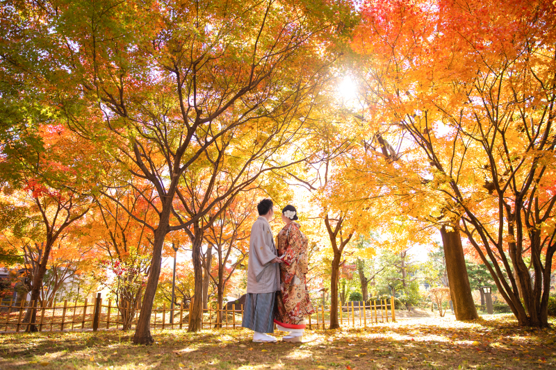 【ロケーション撮影】旧藤田邸ロケーション☆竹林や日本庭園での撮影が叶う!紅葉撮影も◎和装1着プラン130,000円【限定価格】