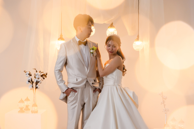 【スタジオ撮影】3着プラン！ドレスも和装も組み合わせ自由！撮影時間もゆったりが嬉しい☆