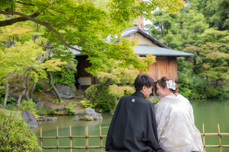【ロケーション撮影】神戸旧居留地と本格日本庭園で撮影が叶うロケーションプラン♪ドレスも和装も◎⭐︎スタッフ交通費付き!