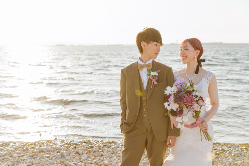 【先取りキャンペーン☆】サンセットも選べる！ドレス1点撮影　165,000円&rarr;145,000円♪