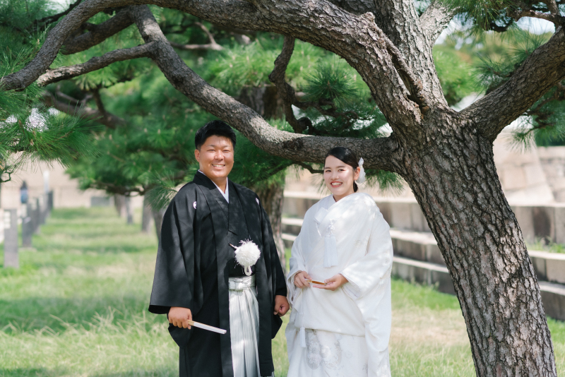 【ロケーション撮影】大阪の人気スポット・大阪城☆和装1着ロケーションプラン★スタッフ交通費込み!130,000円