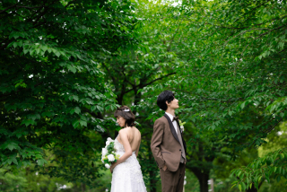 【スタジオ+ロケーション撮影】新緑ロケーション受付開始☆洋装も和装も大満足の2着撮影プラン☆データ200カット付168,000円