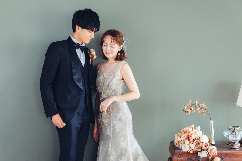 【衣装選び放題☆追加料金なし】1月中の撮影で和装+洋装スタジオ撮影198,000円→50%OFF98,000円【先着5組様限定】