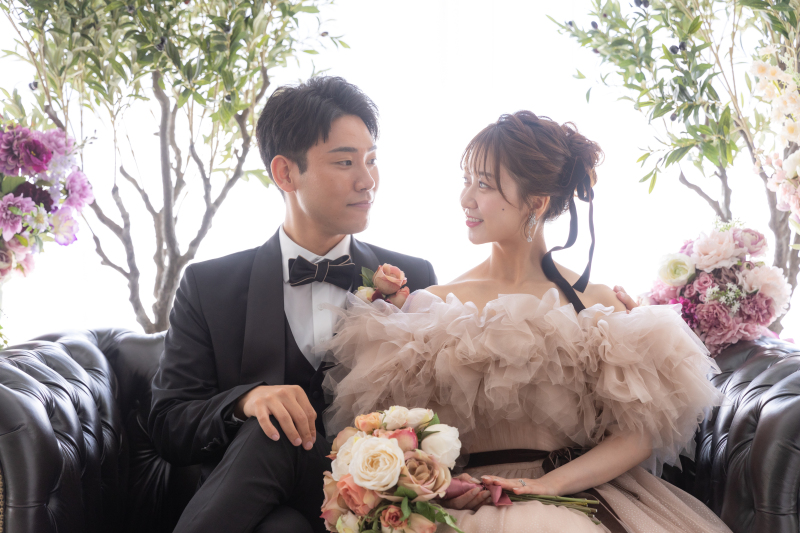 【スタジオ撮影】ウェディングドレスもカラードレスも着れる!洋装2点スタジオ撮影プラン90,000円【限定価格】