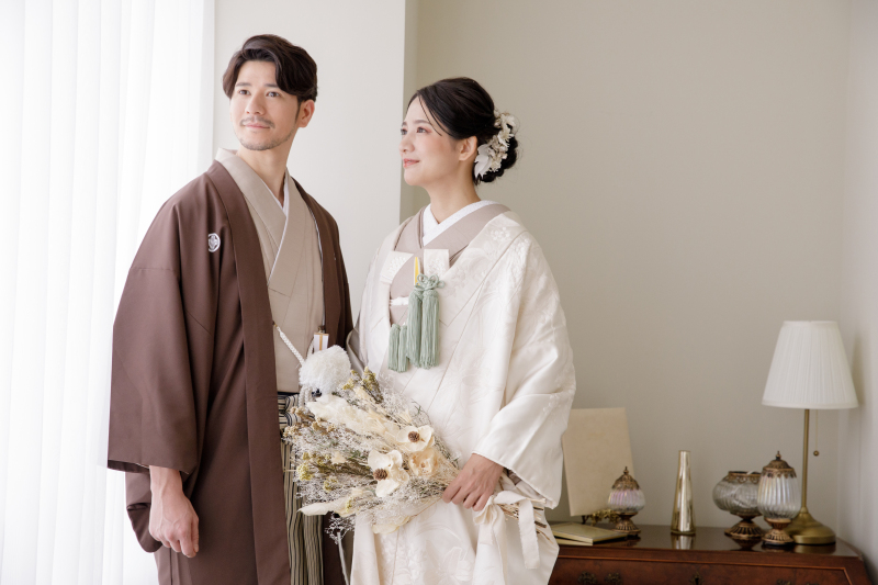 【衣装選び放題☆追加料金なし】1月中の撮影で和装+洋装スタジオ撮影198,000円→50%OFF98,000円【先着5組様限定】