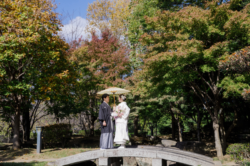 【ロケーション撮影】旧藤田邸ロケーション☆竹林や日本庭園での撮影が叶う!紅葉も◎和装1着プラン130,000円【限定価格】
