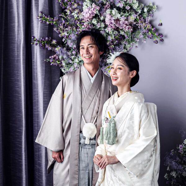 【デラックスコース】和装&洋装プラン!店内すべての衣装から新郎新婦それぞれ1着ずつのレンタル、写真集、ウッドパネルとデータ付き!