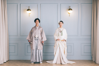 【ベーシックコース】和装プラン！新郎新婦1着ずつの和装レンタルとデザイン台紙＆データ付きプラン
