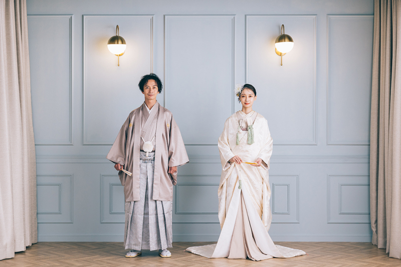 【ベーシックコース】和装プラン！新郎新婦1着ずつの和装レンタルとデザイン台紙＆データ付きプラン