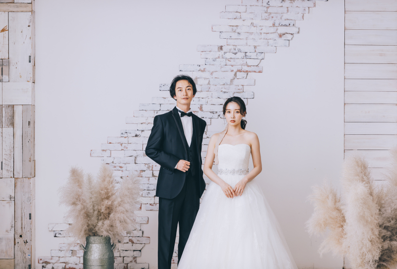 【スイートコース】洋装プラン!店内すべての衣装からお選び可能、クリスタルタイプのアルバムとウッドパネル、データ付き最上級プラン