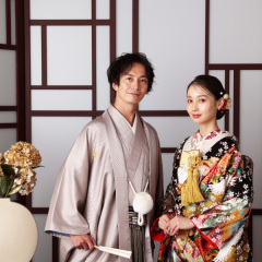 【ラグジュアリーコース】和装＆洋装プラン！店内すべての衣装から新郎新婦それぞれ1着ずつレンタル、写真集、ウッドパネル、データ付き