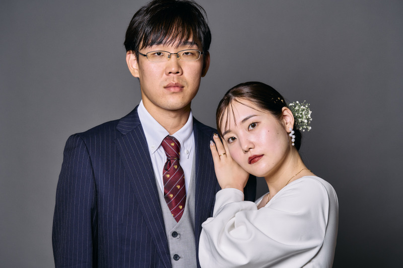 まずはスタジオ撮影