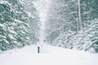 北海道の真冬の撮影