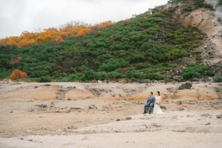 Hokkaido Location photo studio GIFT._硫黄山