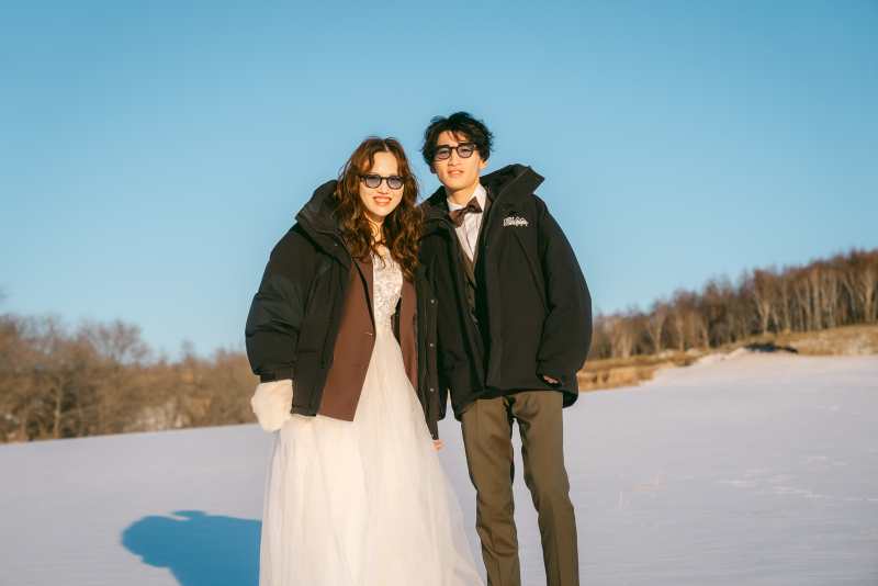 冬の雪ロケーションフォト