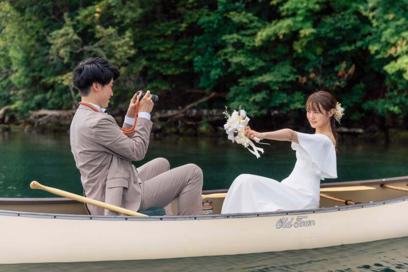 カヌーロケーションフォト