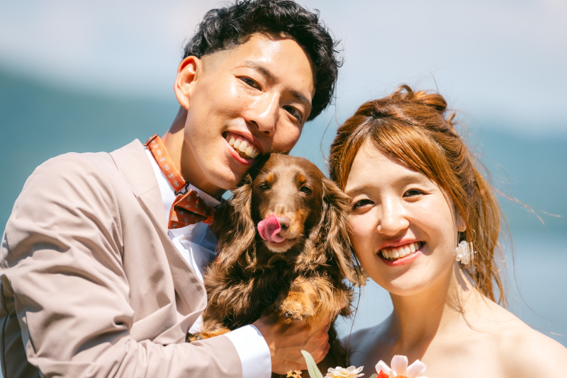 ペットと撮影ロケーションフォト