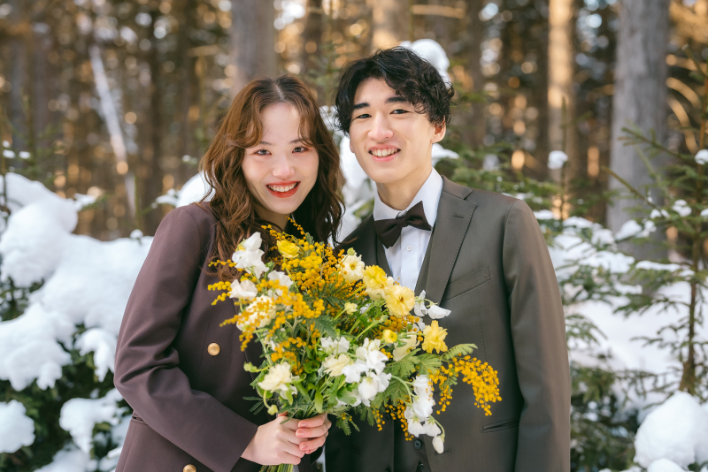 冬の雪ロケーションフォト