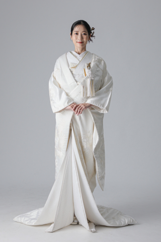 ラインストーン鶴 枝垂れ桜 御所車