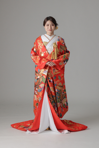 金松 蝶 葉/レッド