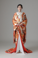 松 梅 舞鶴/朱赤