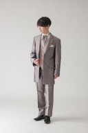 ピンクストライプタキシード