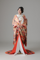 鴛鴦 青海波/ピンク