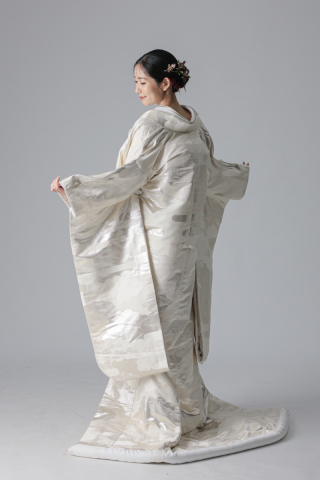 白銀 雲取霞/アイボリー