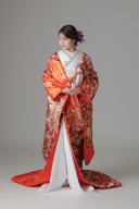 花車 鳳凰 青海波/朱赤