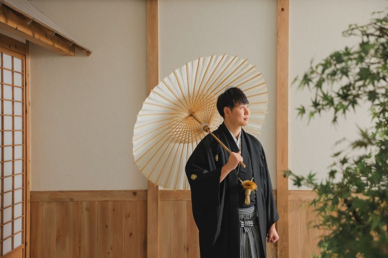 新郎様のソロショット