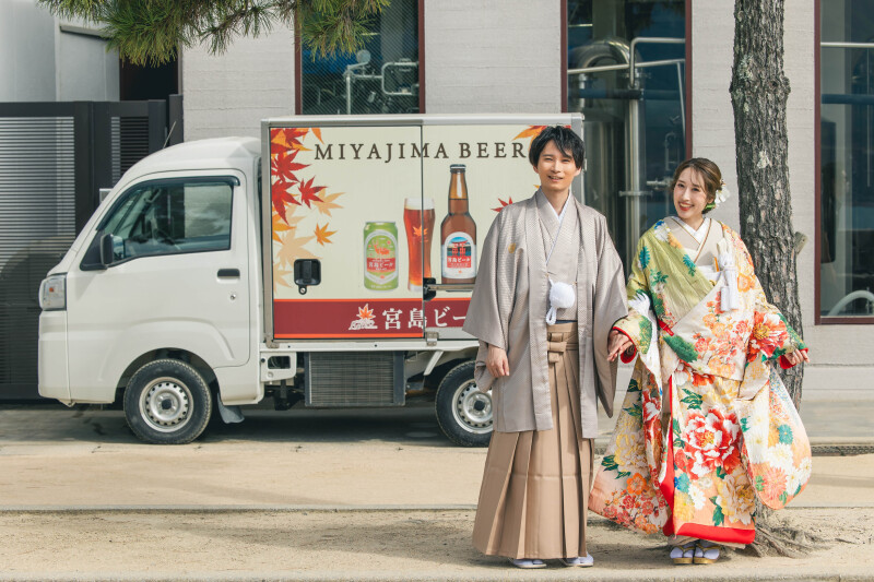 可愛いトラックと