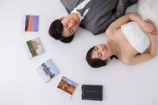 広島城とスタジオで