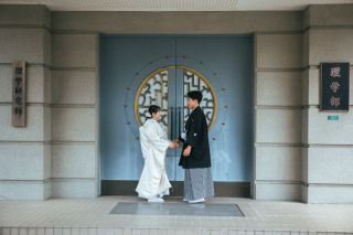 母校の大学で