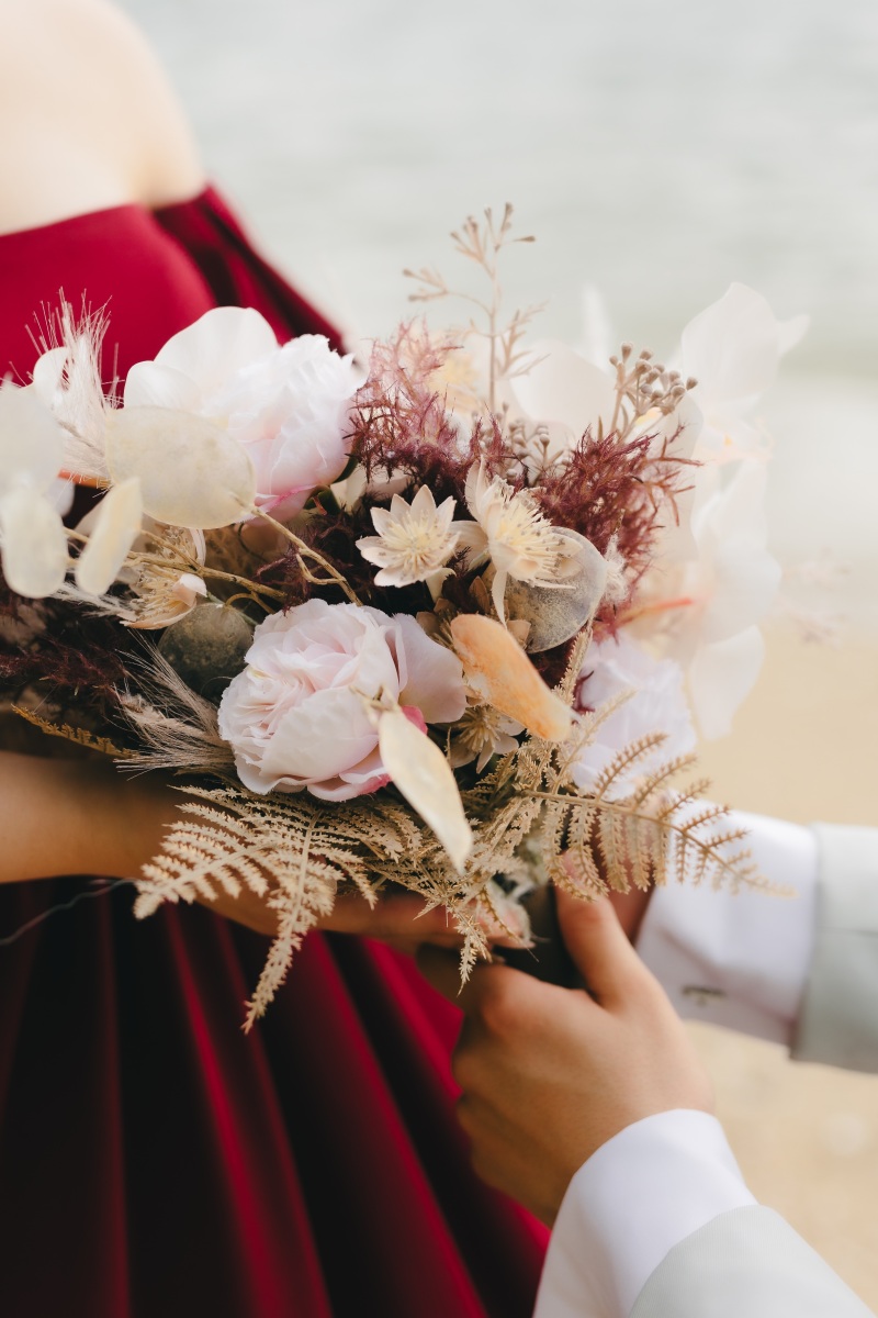 こだわりのブーケと