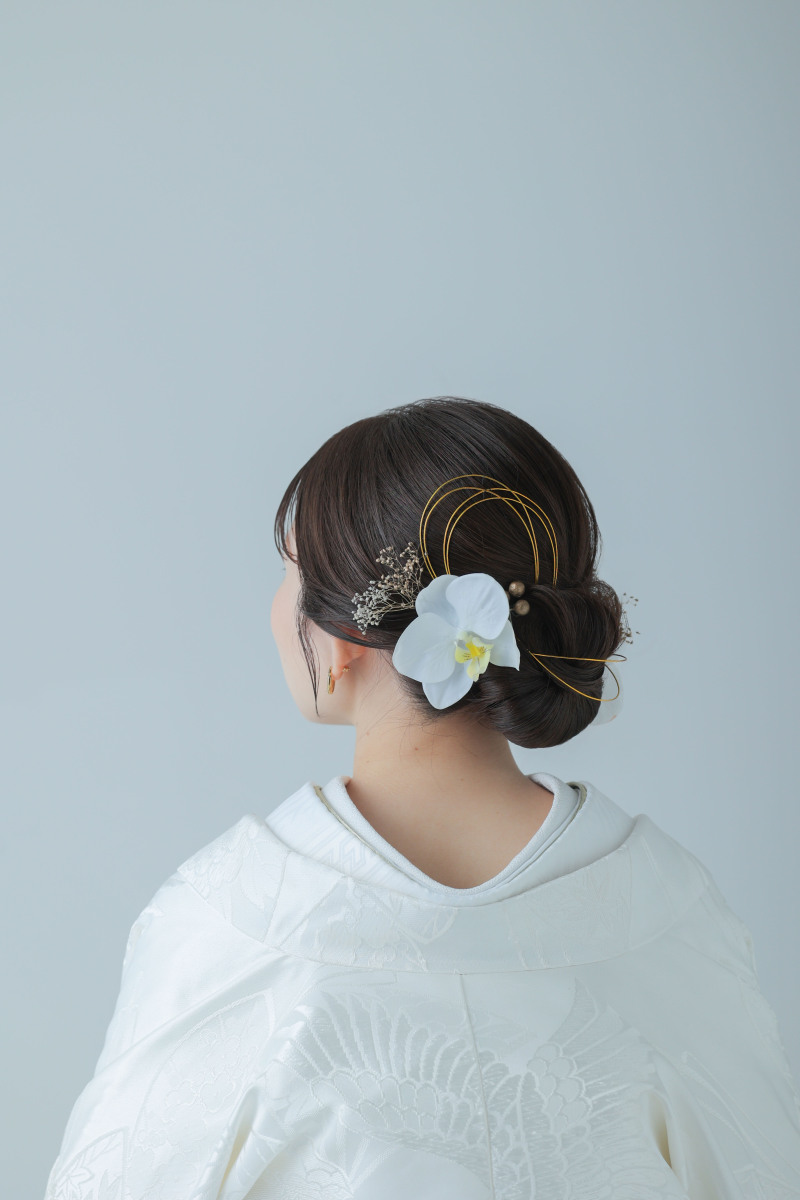 ヘアセットも