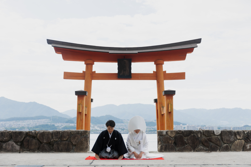 きっちり正座での撮影も