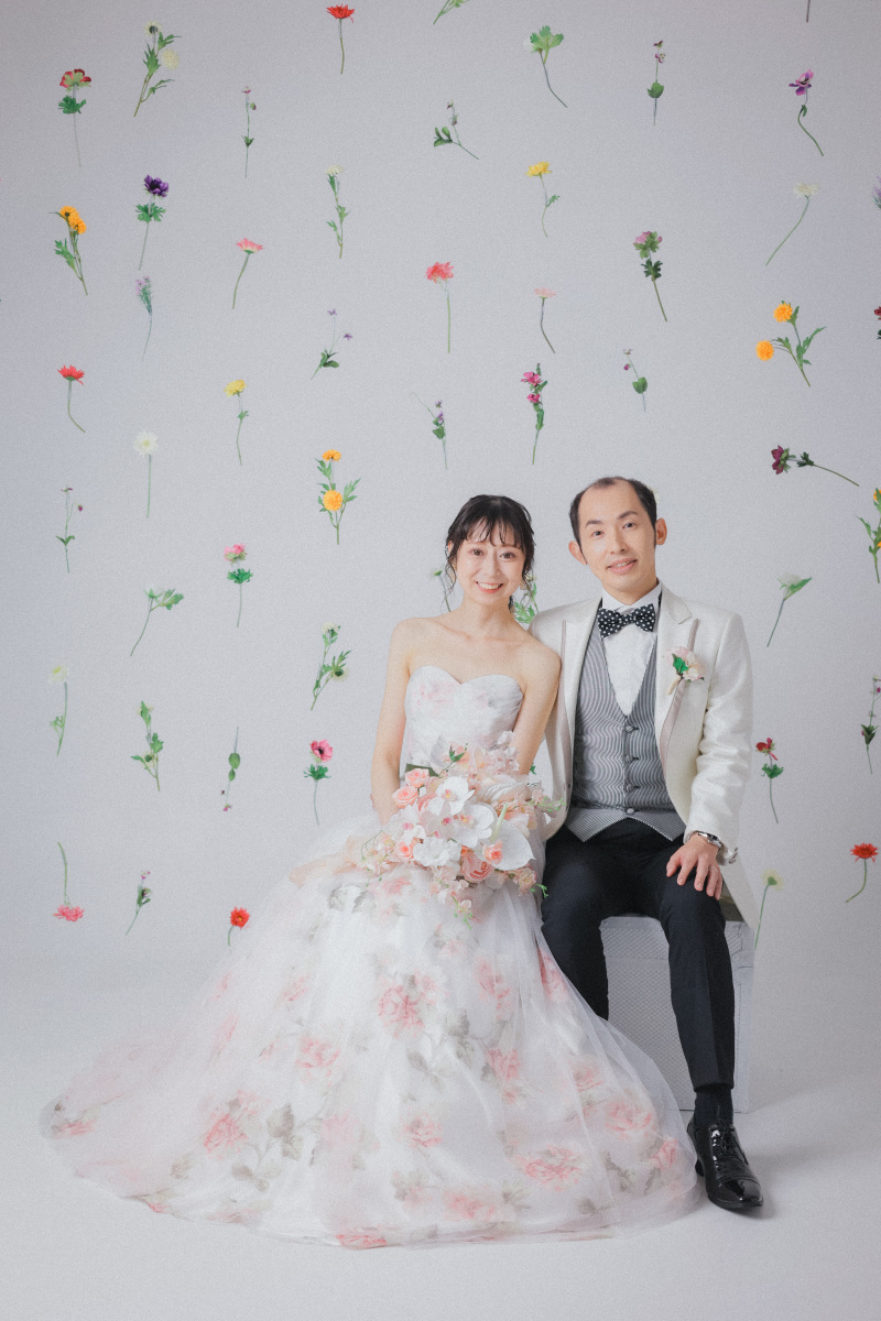 フラワーカーテン