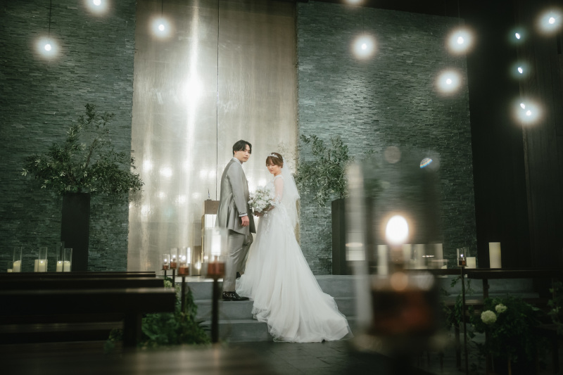 ロマンチックなチャペル撮影【サウスハーバー】