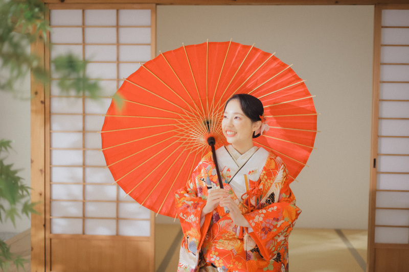 新婦様のソロショット