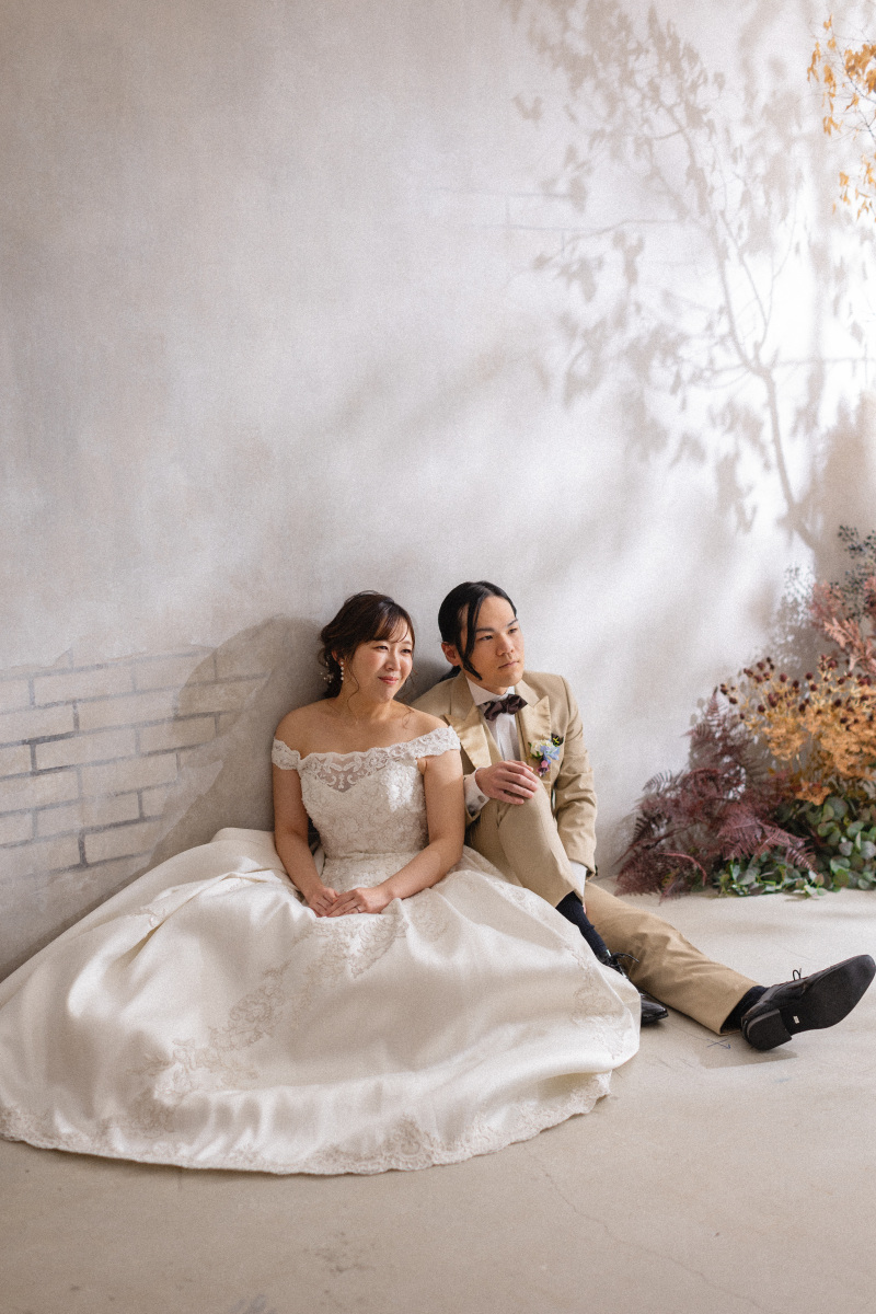 おしゃれなスタジオで!