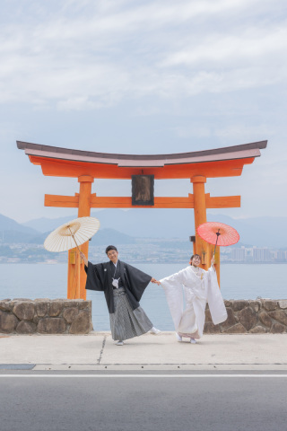 世界遺産宮島で