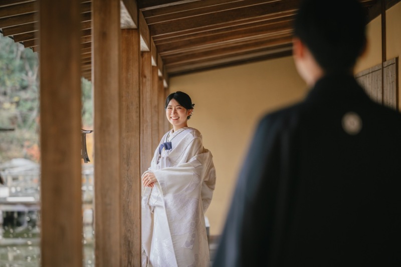 新婦様ショット