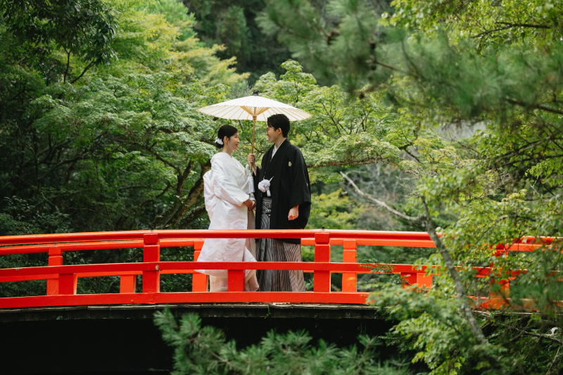 緑豊かな紅葉橋