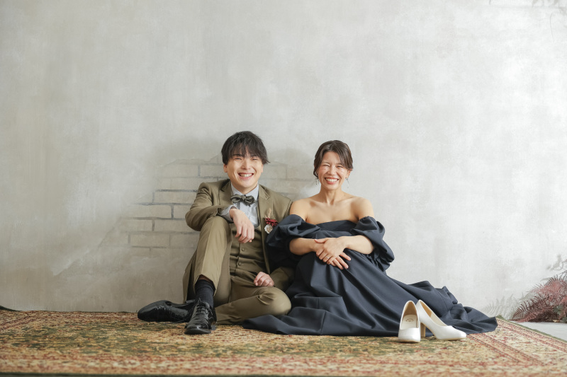 座ってシンプルに