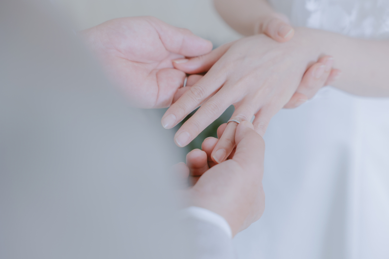 永遠の約束、リング交換