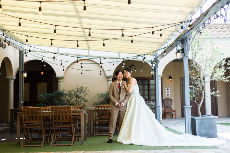 ガーデンへ出て